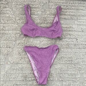 Revolve Osoree Glitter Swimsuit
